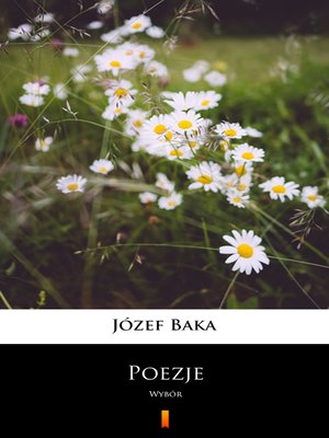 cover image of Poezje